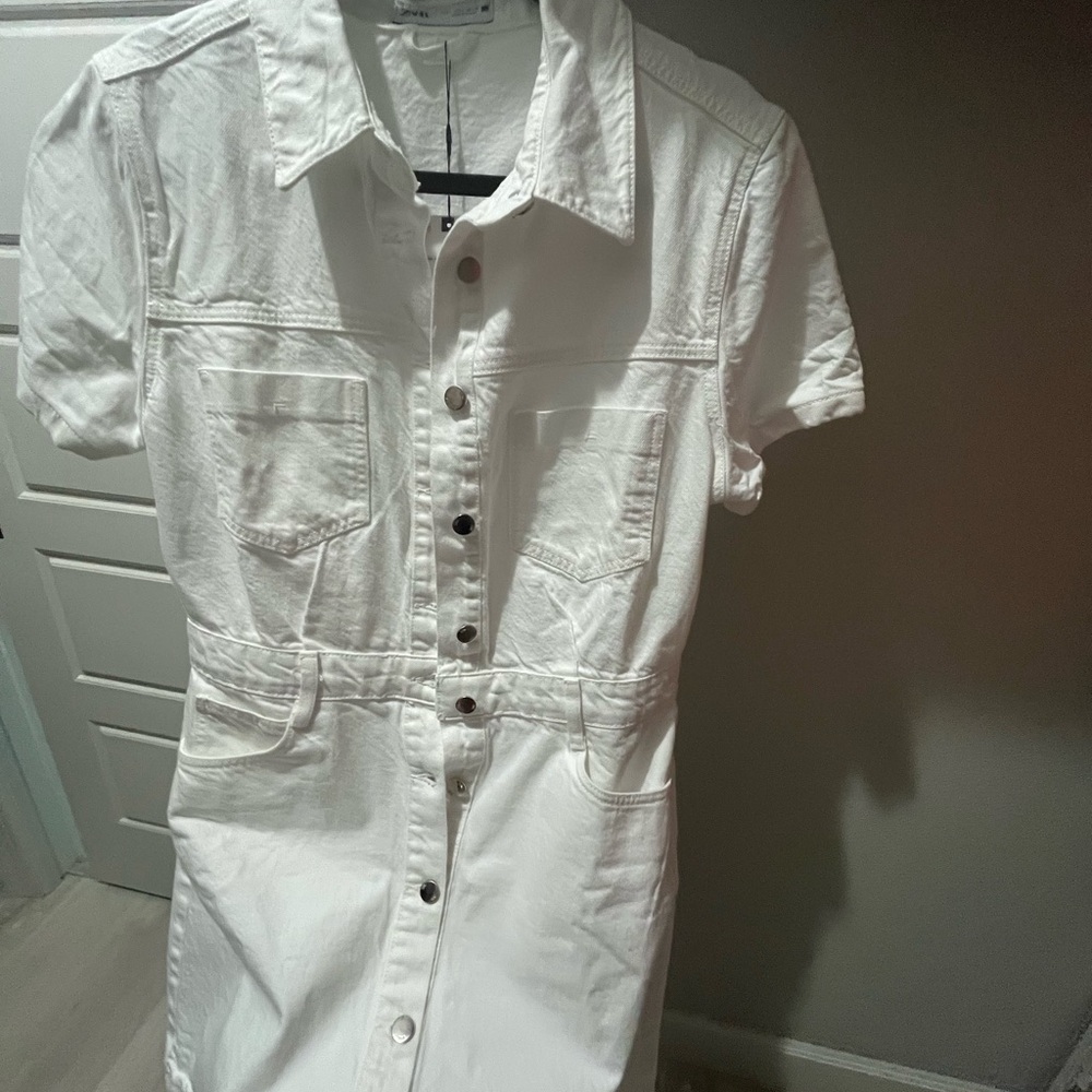 Zara White Mini Dress